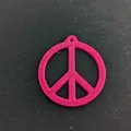 Bông tai biểu tượng hòa bình - Thumbnail 2