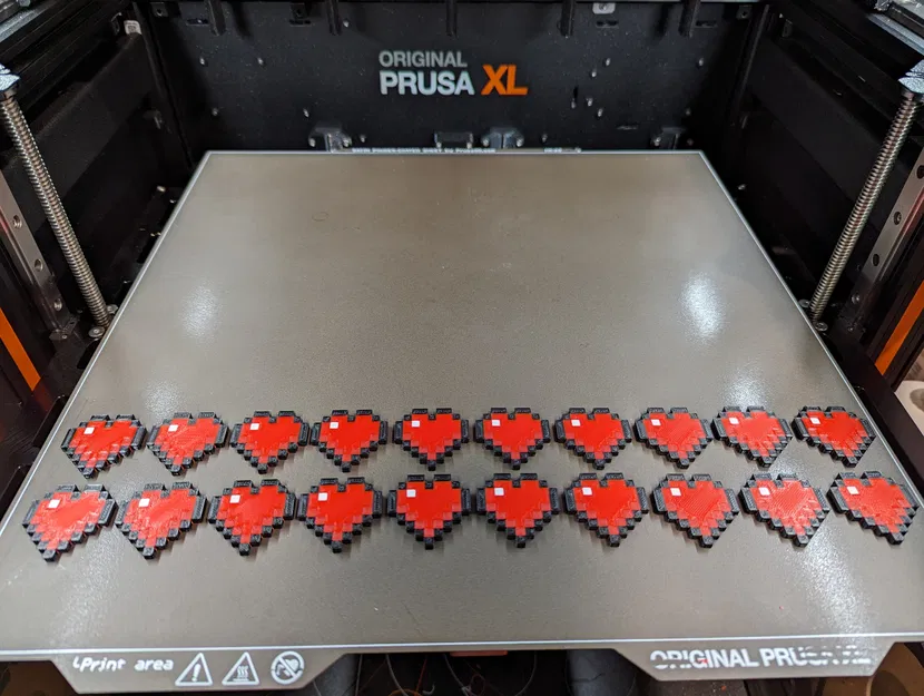 Trái Tim Minecraft Đa Sắc - Image 1