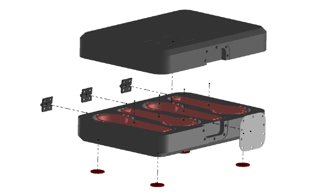 Vỏ Micro SHURE BETA 58A in 3D - Mic_Case - Image 1