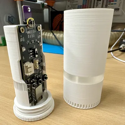 Trạm Đo Nhiệt Độ Ngoài Trời