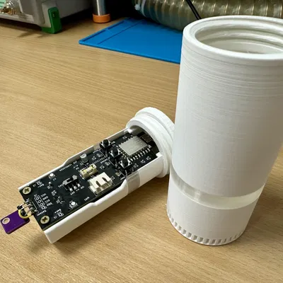 Trạm Đo Nhiệt Độ Ngoài Trời