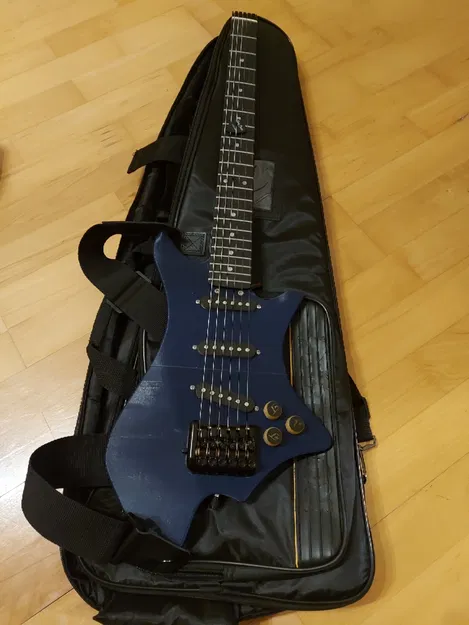 Mô hình Guitar Điện Du Lịch Không Đầu Sparrow V3 - Image 1