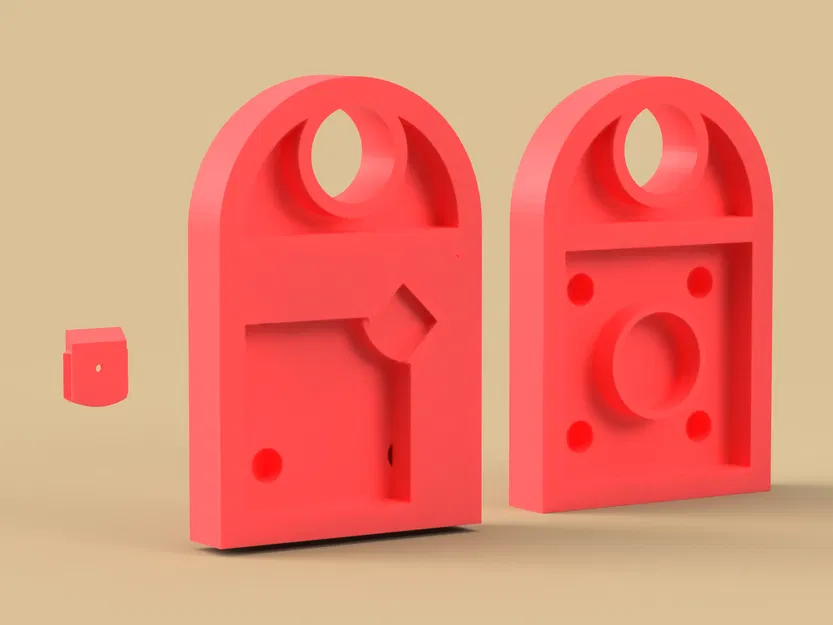 Móc treo tường trái tim Lego - Image 2