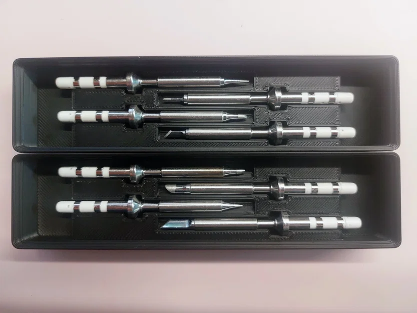 Khay Gridfinity đựng mũi hàn Pinecil - Image 1