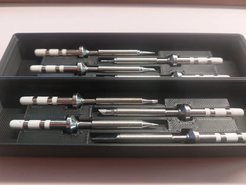 Khay Gridfinity đựng mũi hàn Pinecil - Image 2