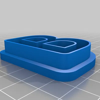 Bộ khuôn cắt bánh quy chữ cái Alphabet