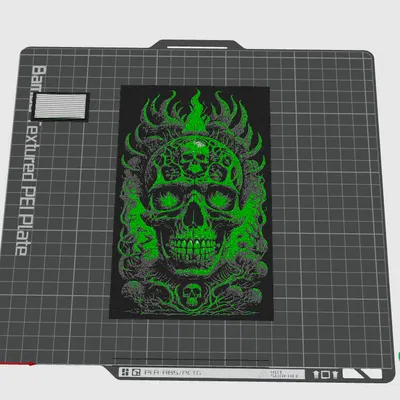 HueForge - Đầu Lâu (Skull)