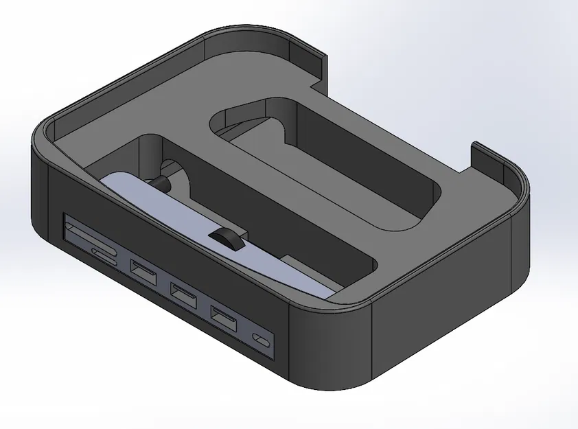 Chân đế hub Satechi cho chân đế màn hình Amazon Basics - Image 2