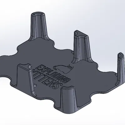 Khay Đựng Bài / Hộp Chia Bài Cho Exploding Kittens