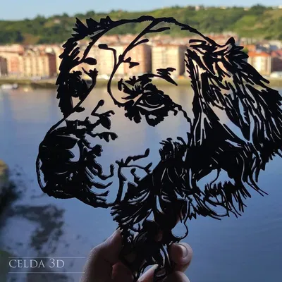 "Chess" the English Setter wallart - Tranh tường chó Setter Anh