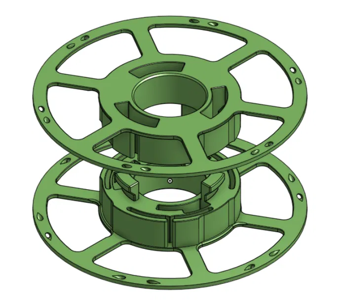 Cuộn Lõi Masterspool Kiểu Khớp Nối Răng Răng - Image 1