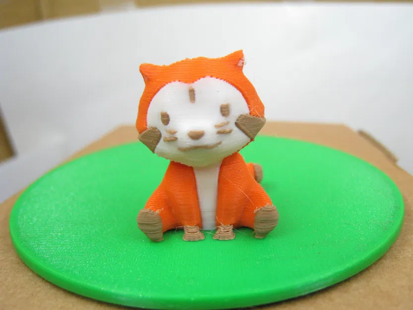 Rascal Ngồi - Mô Hình 3D In Đa Sắc - Image 1