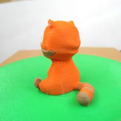 Rascal Ngồi - Mô Hình 3D In Đa Sắc