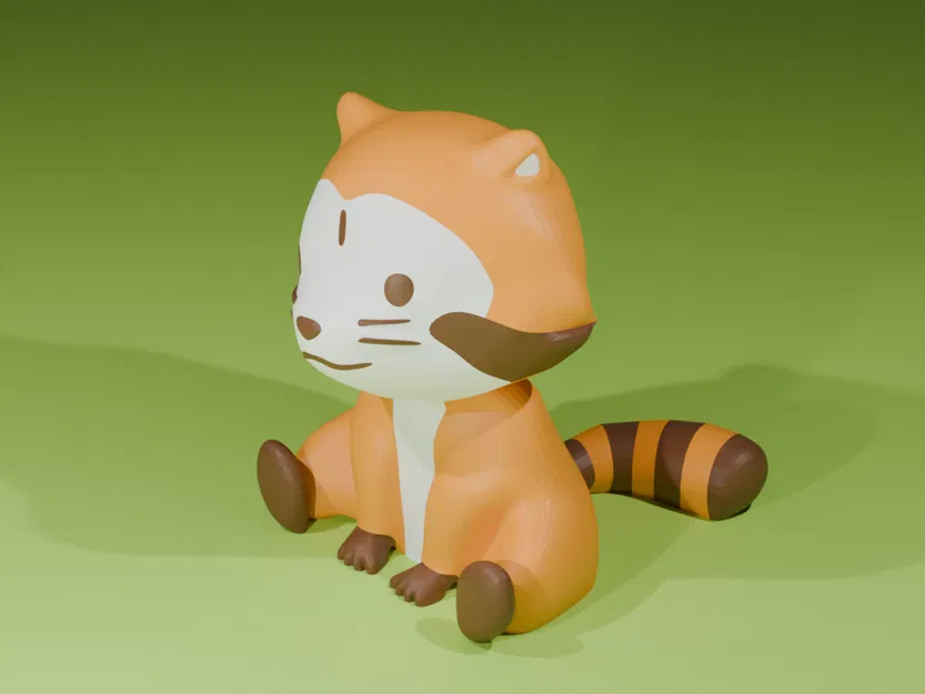 Rascal Ngồi - Mô Hình 3D In Đa Sắc - Image 5