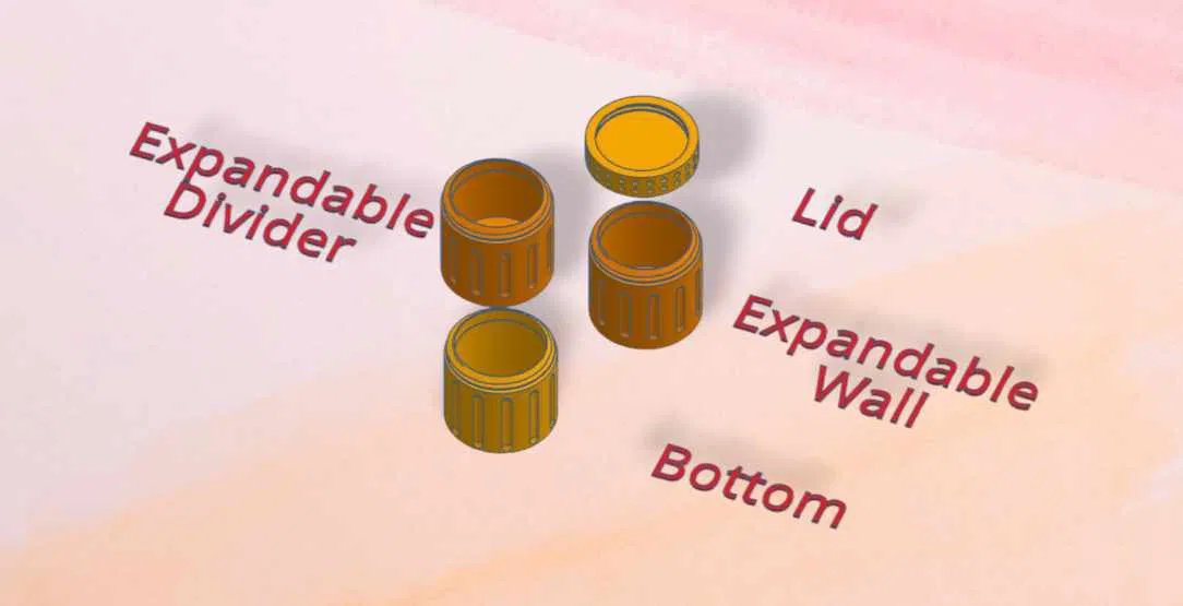 Hộp Đựng Đồ & Sắp Xếp Có Thể Mở Rộng - Image 2