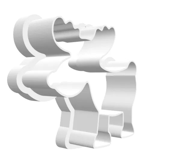 Khuôn cắt bánh hình Hươu hoặc Nai sừng tấm - Image 1