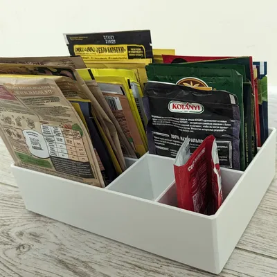 Hộp đựng Gói và Chai Lọ Lớn Cho Nhà Bếp