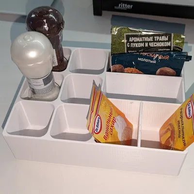 Hộp đựng Gói và Chai Lọ Lớn Cho Nhà Bếp