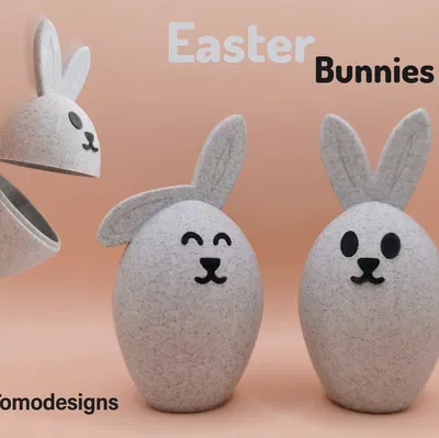 Thỏ Phục Sinh - Những Quả Trứng Mặt Thỏ Dễ Thương