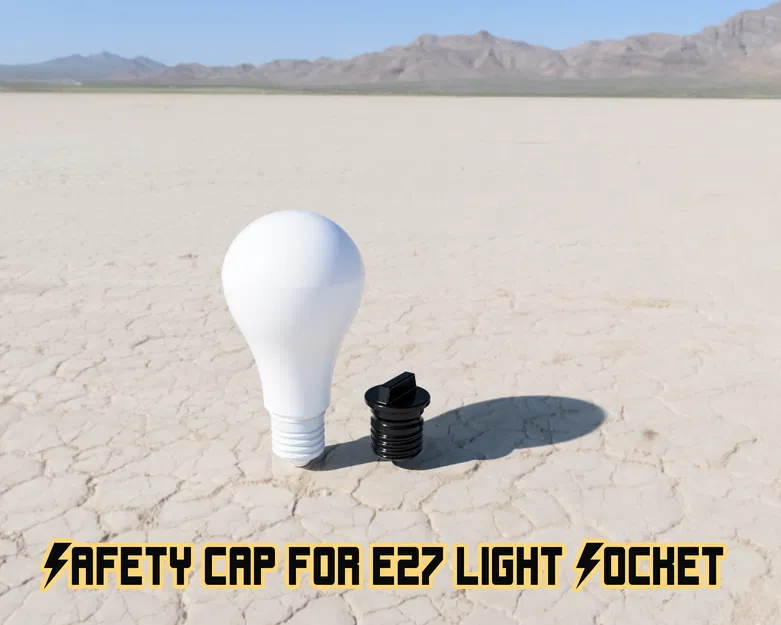 Nắp An Toàn Cho Đui Đèn E27 - Image 3