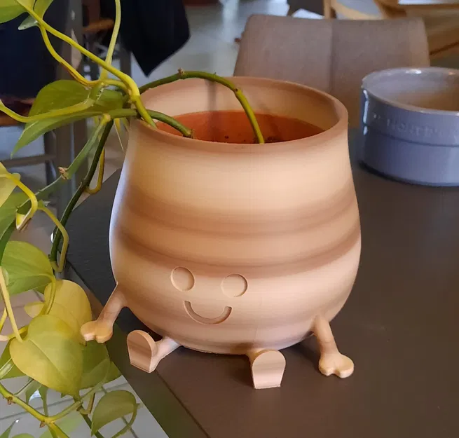 Chậu Cây Mon Happy Pot - Image 1
