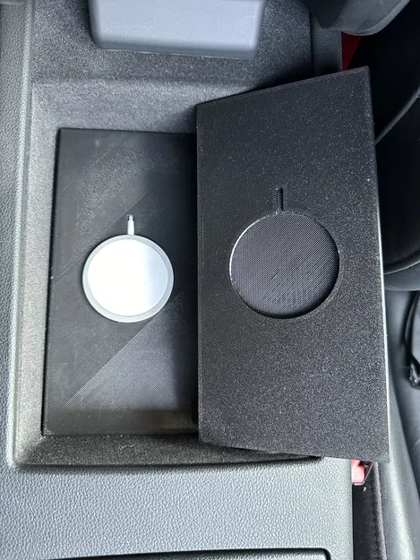 Khay Đựng Đồ Hộp Tỳ Tay Audi A6 Cho Đế MagSafe - Image 2