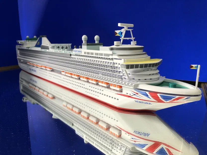 Mô hình Tàu Du lịch P&O Ventura - Image 2