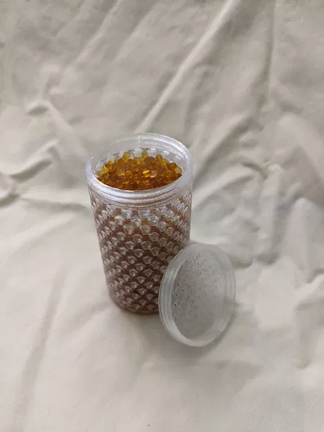 Hộp Đựng Chất Hút Ẩm Vặn Nắp In Nhanh Cải Tiến (v2) - Image 1