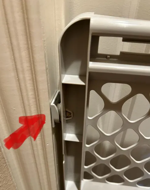 Cốc Gắn Tường / Ổ Cắm Cổng Chặn Cho Bé / Thú Cưng Cho Northstates Toddleroo Supergate, Explorer - Image 2