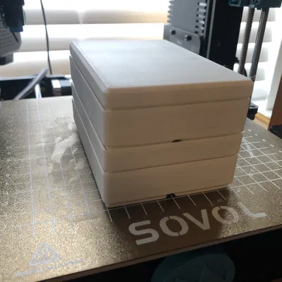 Nắp/Nắp Đậy Ổ Bi Gridfinity 608 Chống Bụi