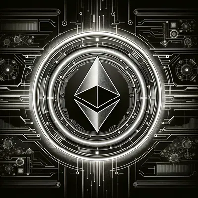 Logo Ethereum HueForge Đen/Trắng - 2 Phiên Bản