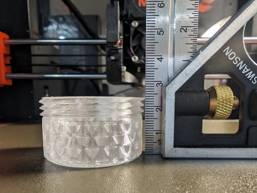 Hộp Đựng Chất Hút Ẩm Vặn Nắp In Nhanh Chiều Cao Tùy Chỉnh (v2) - Không Nắp - Image 4