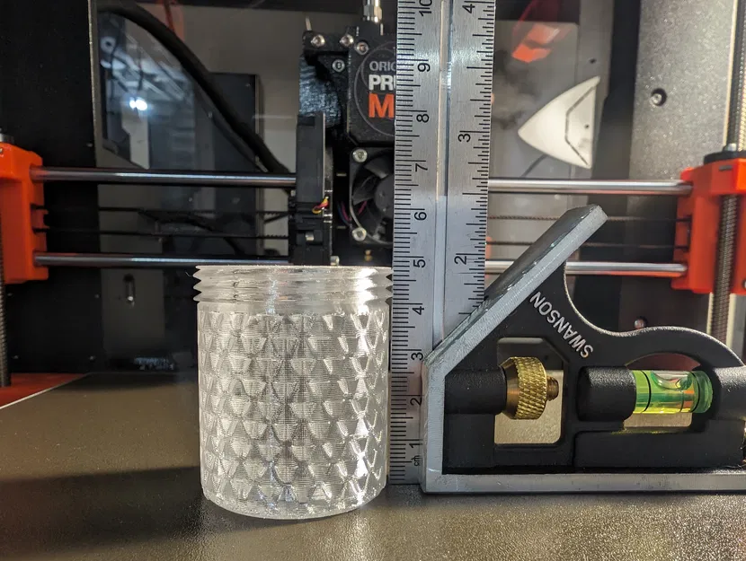 Hộp Đựng Chất Hút Ẩm Vặn Nắp In Nhanh Chiều Cao Tùy Chỉnh (v2) - Không Nắp - Image 7