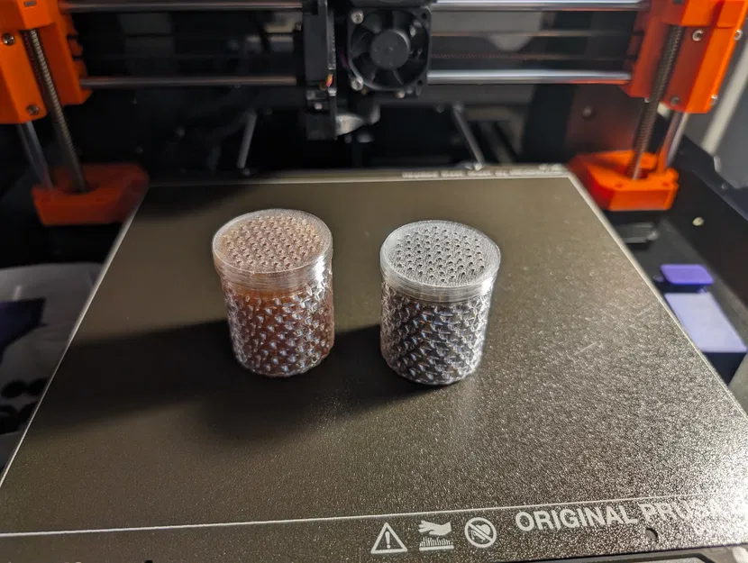 Hộp Đựng Chất Hút Ẩm Vặn Nắp In Nhanh Chiều Cao Tùy Chỉnh (v2) - Không Nắp - Image 11