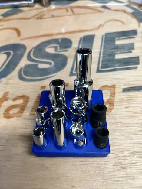 Khay Đựng Tuýp 10mm Harbor Freight Gridfinity - Image 1