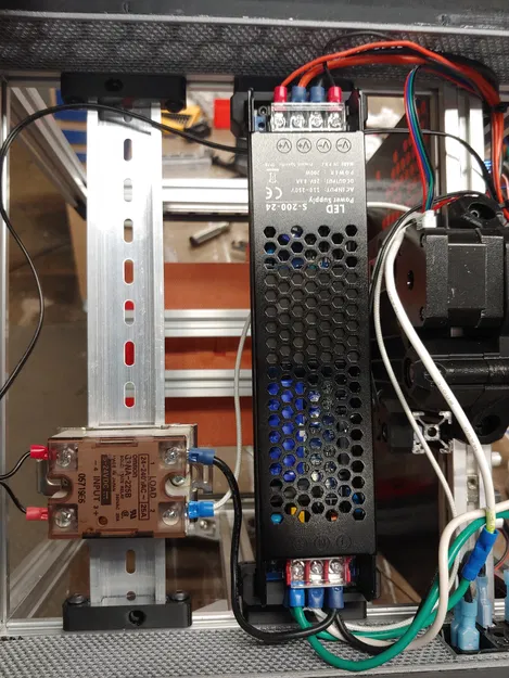 Pát Gắn Nguồn LED Kiểu UHD Cho Ray DIN - Image 1