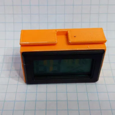 Ngàm giữ đồng hồ đo độ ẩm kỹ thuật số cho hộp trữ filament Sterilite