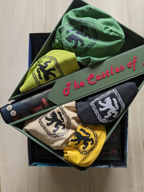 Bộ Insert Hộp Game Castles of Burgundy Đặc Biệt (Bản Acrylic Full, Có Playmat) - Image 3