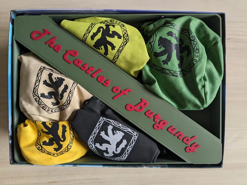 Bộ Insert Hộp Game Castles of Burgundy Đặc Biệt (Bản Acrylic Full, Có Playmat) - Image 5