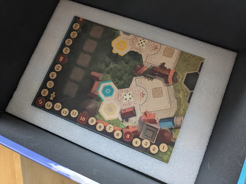 Bộ Insert Hộp Game Castles of Burgundy Đặc Biệt (Bản Acrylic Full, Có Playmat) - Image 8