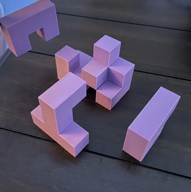 Khối Xếp Hình Puzzle Cube - Image 5