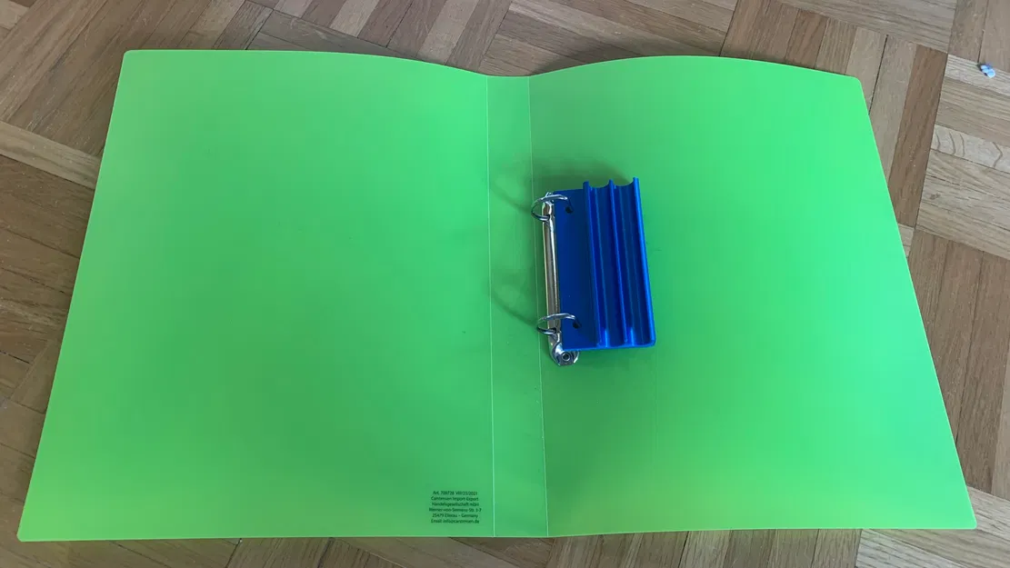 Kẹp đựng tăm bông cho tập hồ sơ / Drumstick holder for ring binder - Image 4