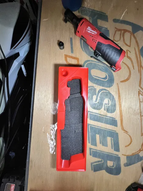 Hộp Đựng Chuột Xoay Milwaukee M12 Gridfinity - Image 1