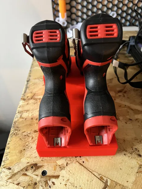 Giá Đỡ Máy Khoan Milwaukee M12 Chuẩn Gridfinity - Image 5