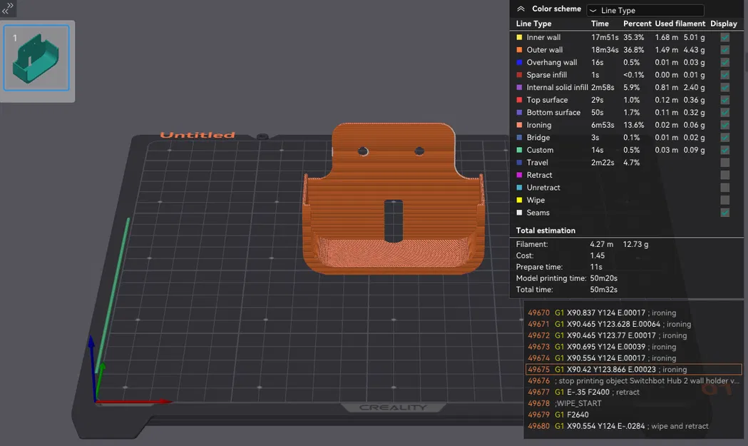 Kệ treo tường cho Switchbot Hub 2 - Image 4