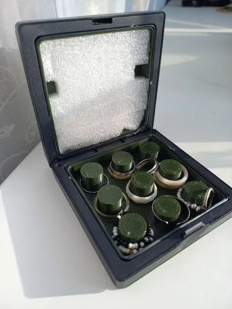 Khay Lót Hộp Đá Quý (Tổ chức Nhẫn) - Image 1