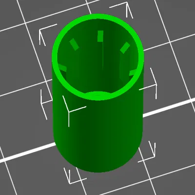 Nắp Cọ Đơn Giản