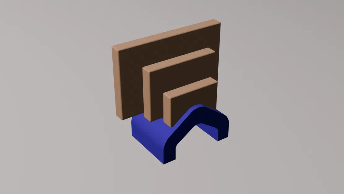 Giá đỡ thớt cho 3 thớt - Image 1