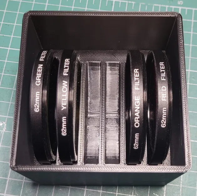 Hộp #gridfinity Đơn Giản Cho Kính Lọc Ảnh 62mm - Image 3