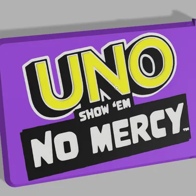 Nắp Hộp Bài Uno Show Em No Mercy